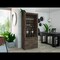 Tuhome Montenegro Bar Cabinet, Double Door Cabinet, Five Built-in Wine Rack, Three Shelves, Black BLW6550 - alternate 8